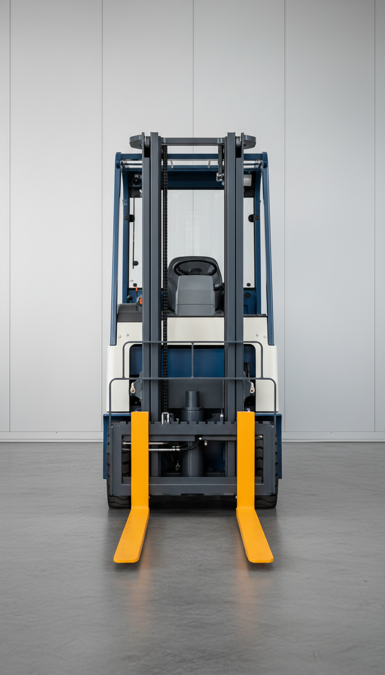 Reach truck para pasillos estrechos